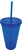 ICE TUMBLER WITH STRAW