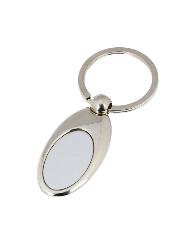 OVAL KEYRING