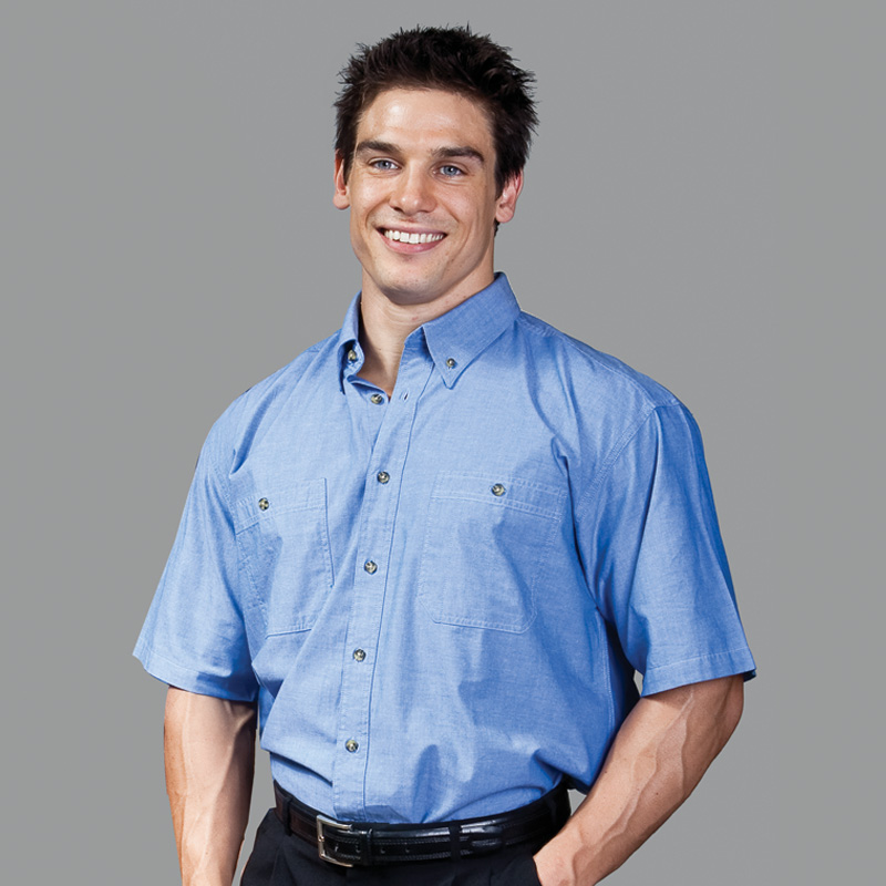 CHAMBRAY S/S SHIRT